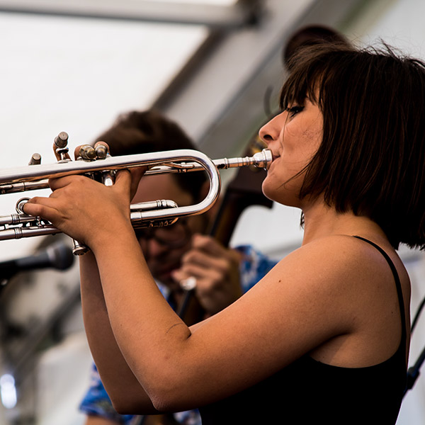 Bild från Tradjazzfestivalen i Hällevik