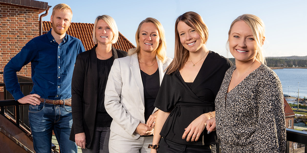 Företagsteamet på Sölvesborg-Mjällby Sparbank