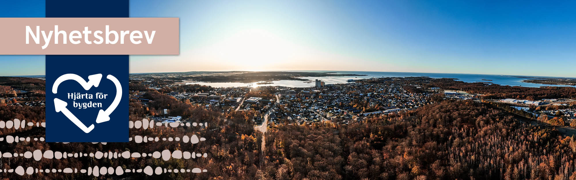 Drönarbild över Sölvesborg