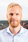 Andreas Johansson, företagsrådgivare och kundstöd