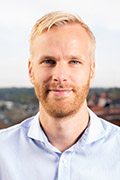 Andreas Johansson, företagsrådgivare och kundstöd